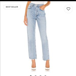 Agolde 90’s Mid-rise loose fit in Snapshot